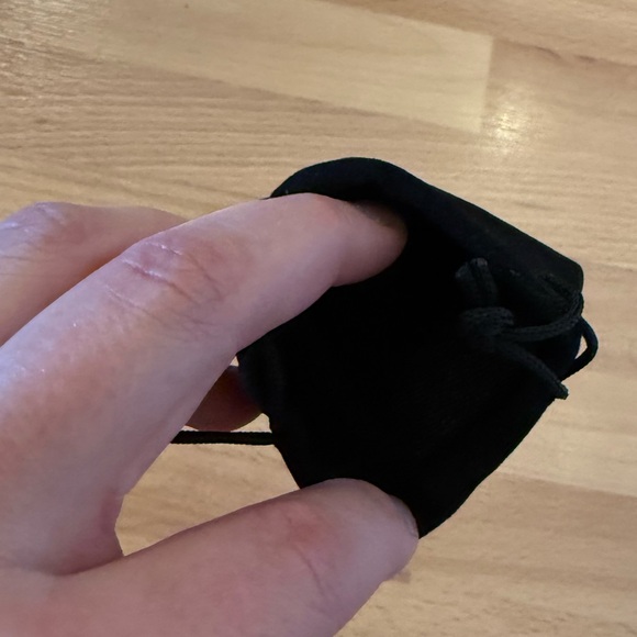 Black Drawstring Pouch - Picture 4 of 6